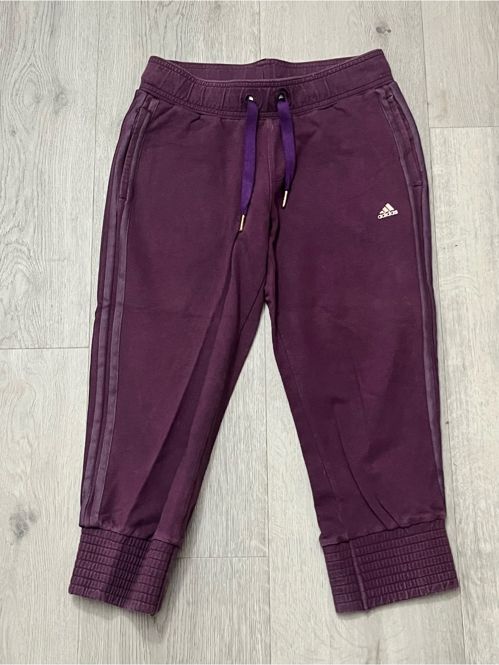 Adidas Plum Purple Jogger Sweatpants